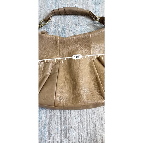TOFF & LOADSTONE Leather Shoulder Bag Tan - Picture 11 of 12